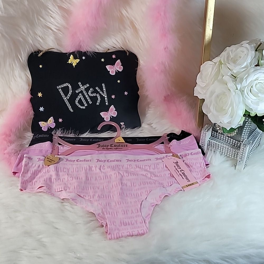 Juicy Couture  No Show  Gorgeous 3pc  Panties   1837